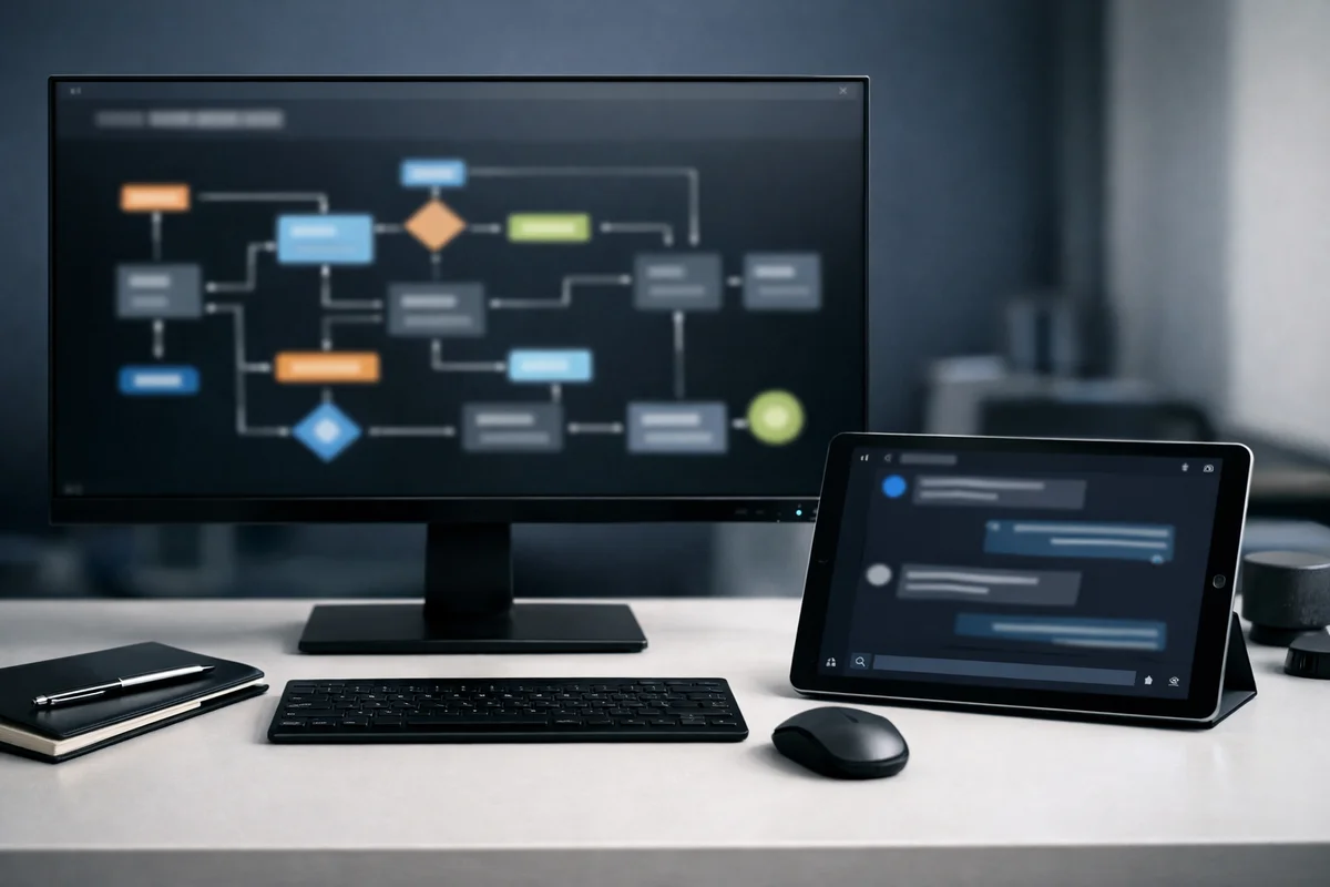 Landing page example