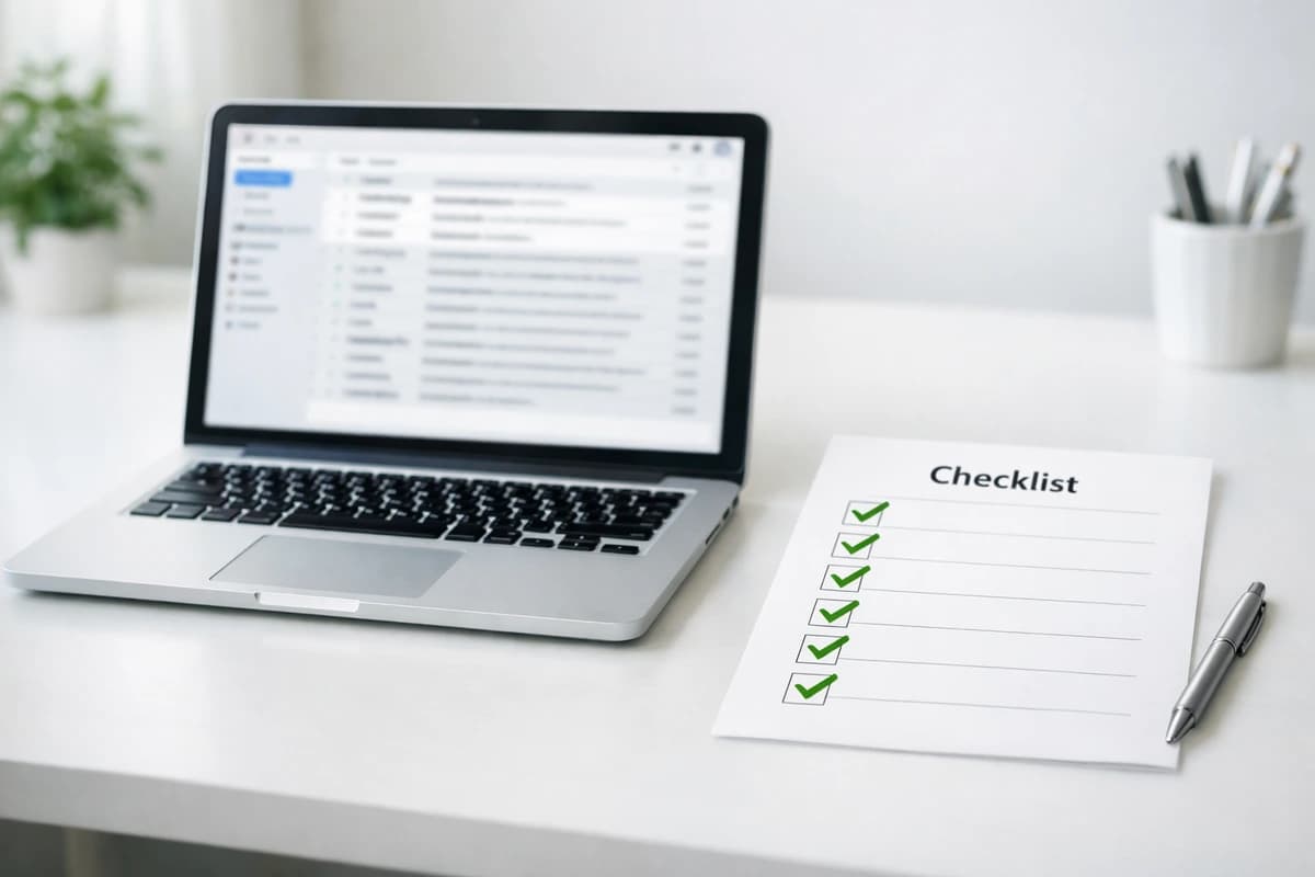 Monthly website support and maintenance checklist